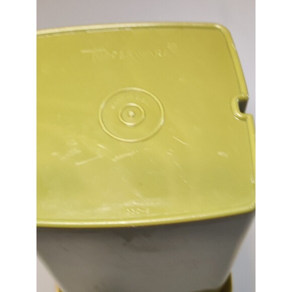 Vintage Tupperware 1330-6 Pickle Keeper Pick-A-Deli Olive Green - 3 Pieces - Picture 13 of 14